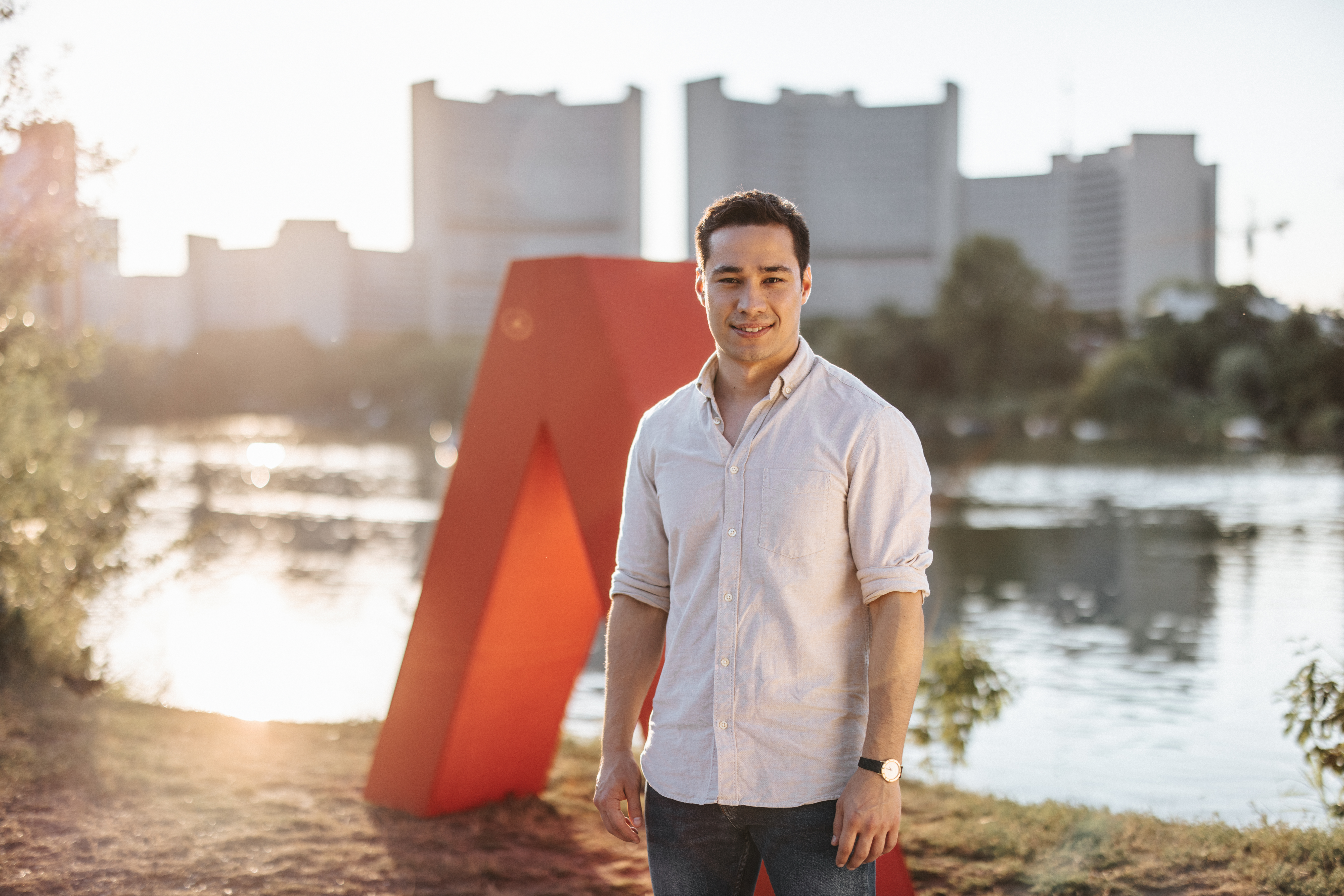 ABA Vienna backdrop portrait